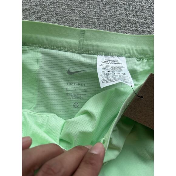 Nike Stride Dri-FIT 5" 2-in-1 Running Shorts Men's Small Green NEW - Picture 4 of 8